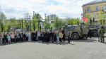 Насыщенный день: легкоатлетический пробег и демонстрация военной техники!