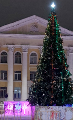 Поздравляем с наступающим Новым годом и Рождеством Христовым!